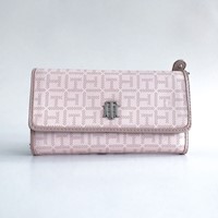 Billetera Tommy Hilfiger Bella Essence paric rosa